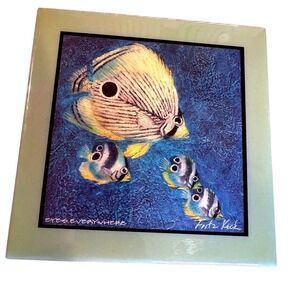 Key West Art Tiles Fish Tile Wall Art Coastal Decor
